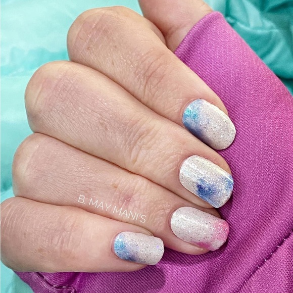 Color Street Other - *Retired* Color Street: Precious Gift | Blue Pink Pastel Awareness Shade Glitter